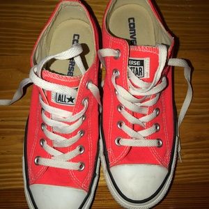 Orange converse size 8!